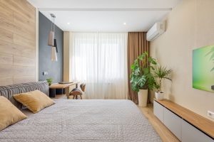 Tiszta, allergénmentes beltéri levegő a hálószobában